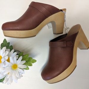 Brown Clogs - Size 6